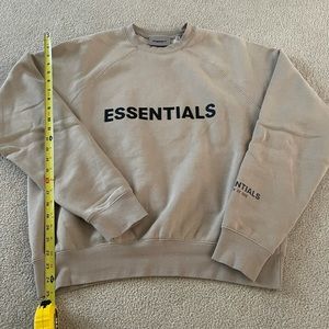Tan Fog Essentials Crewneck Sweatshirt